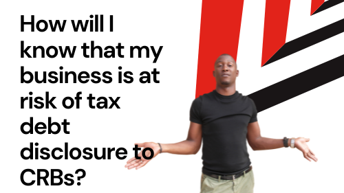 man shurgging shoulders wondering if he is at risk of ATO disclosing his tax debt to CRB