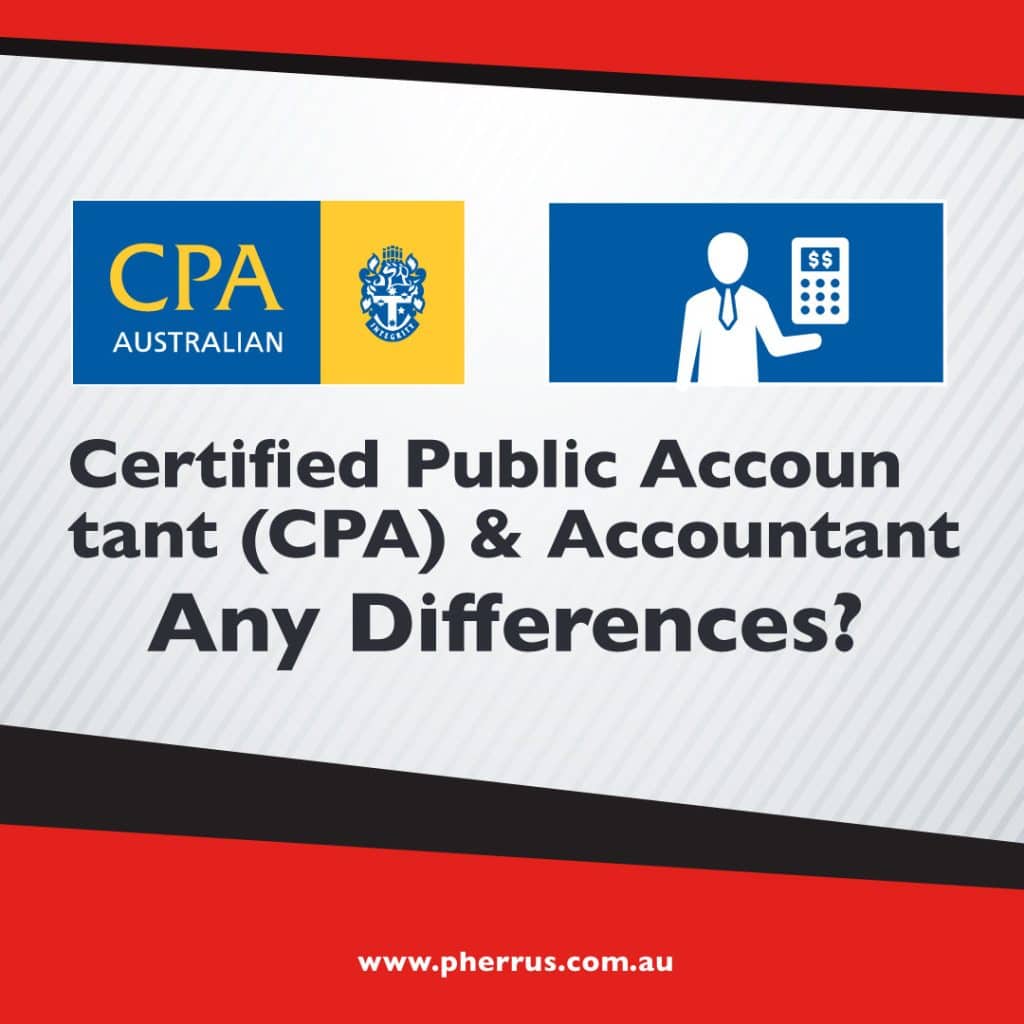 CPA vs Accountant Pherrus Financial Services