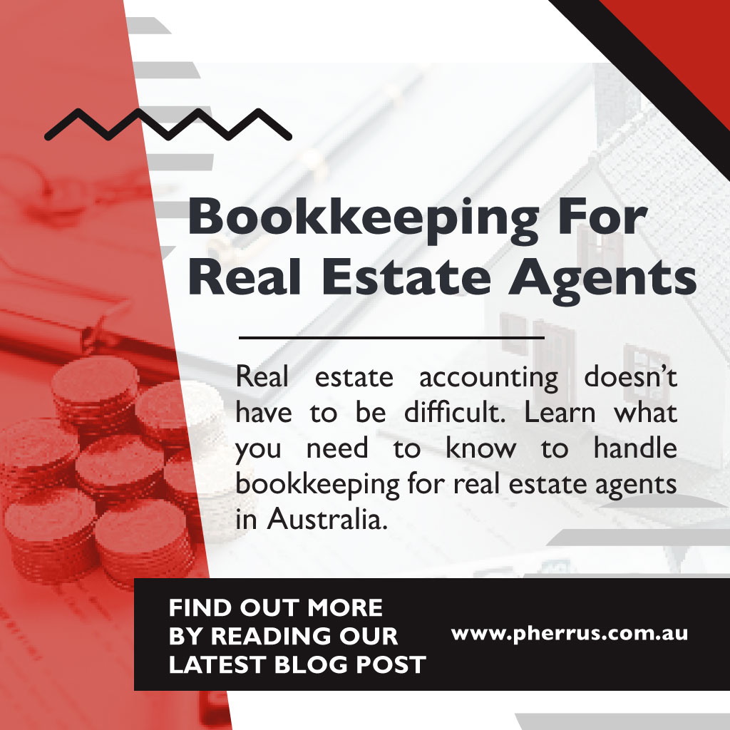 bookkeeping for real estate agents