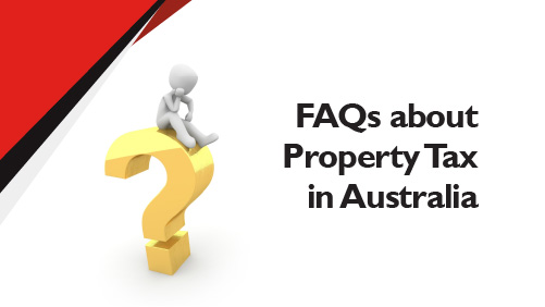 faqs about property tax in australia banner