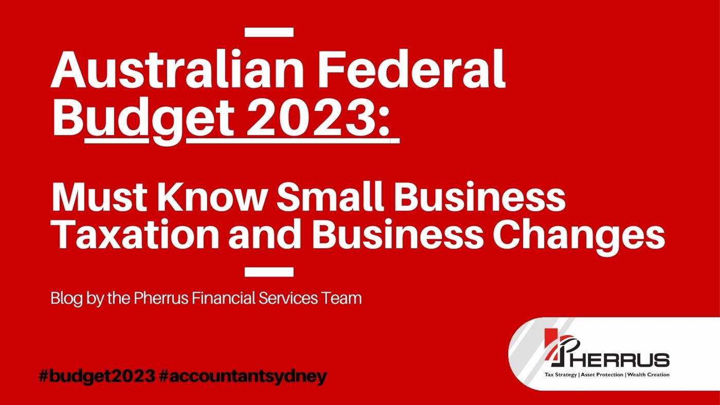 Australian Federal Budget 2023