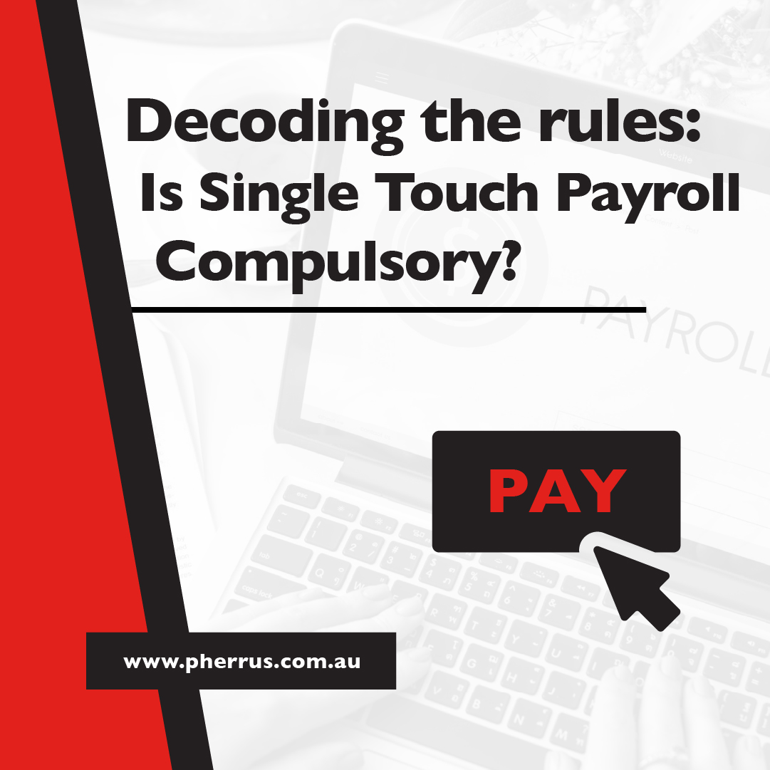 Is Single Touch Payroll Compulsory