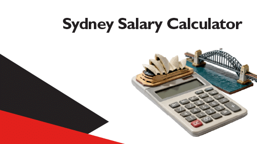 Sydney salary calculator for estimating income tax, superannuation and take-home pay